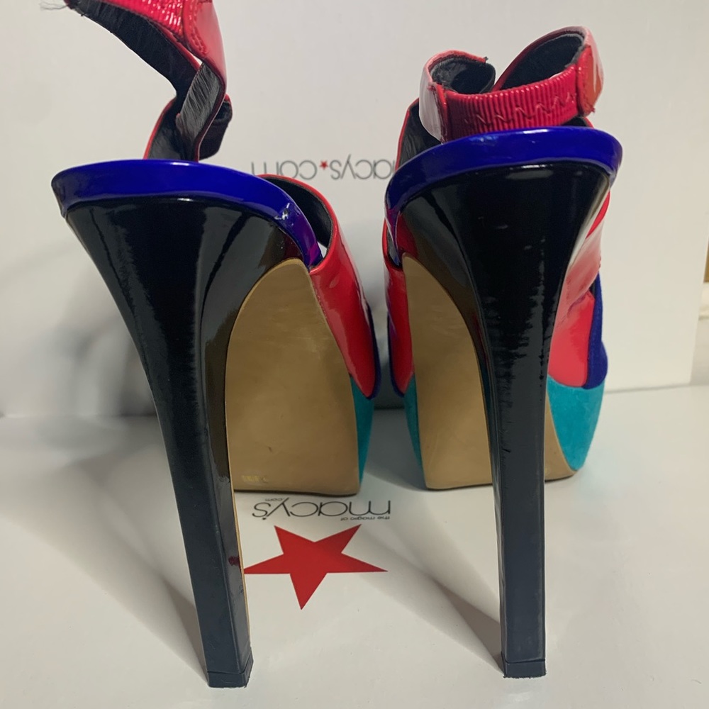 Multi Color Heels - Picture 2 of 2